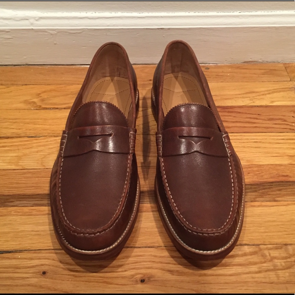 J. Shoes Men’s Brown Farthing Penny Loafer